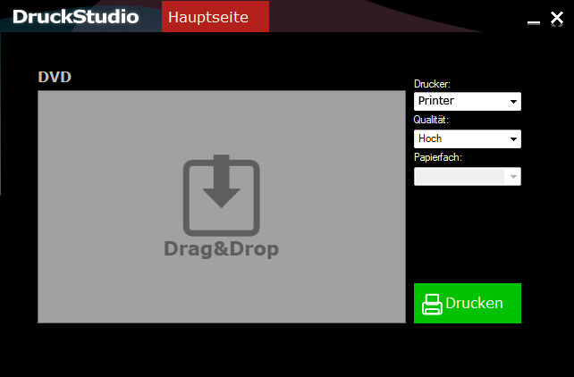 DruckStudio screenshot